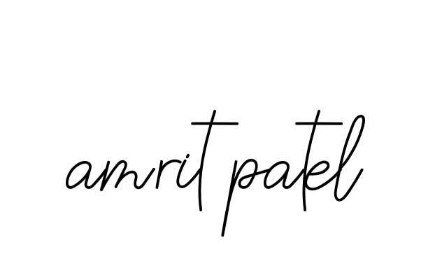 Handwritten Signature for Amrit-patel - Style 145 Online