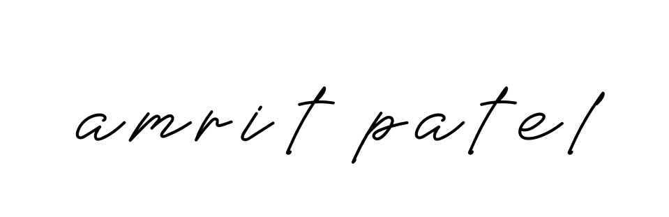 Handwritten Signature for Amrit-patel - Style 152 Online