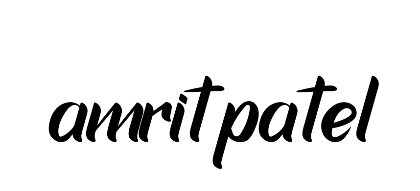 Handwritten Signature for Amrit-patel - Style 153 Online