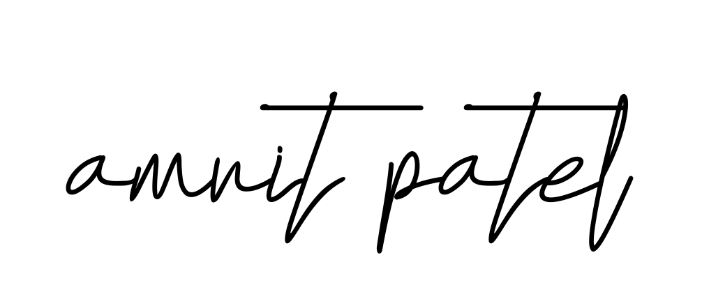 Handwritten Signature for Amrit-patel - Style 155 Online