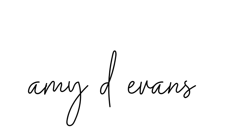 Amy-d-evans signature