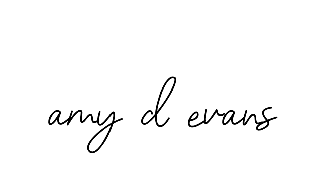 Amy-d-evans signature