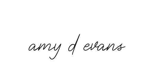 Amy-d-evans signature