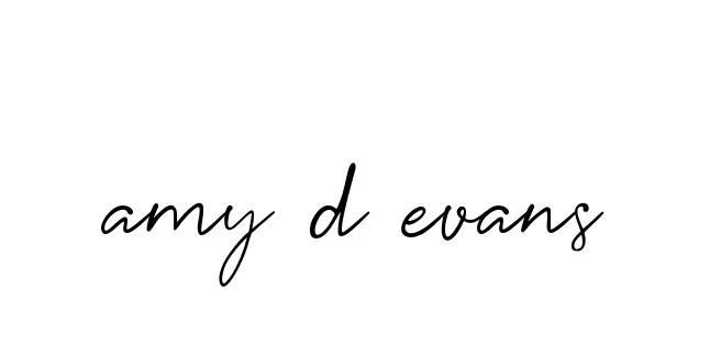 Amy-d-evans signature