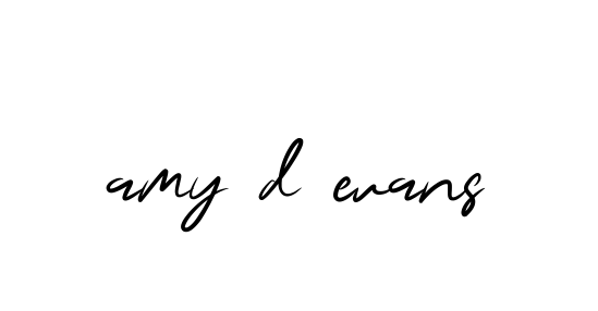 Amy-d-evans signature