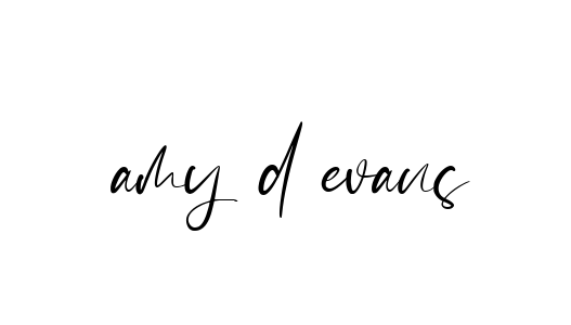 Amy-d-evans signature