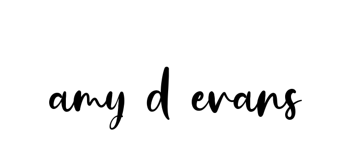 Amy-d-evans signature