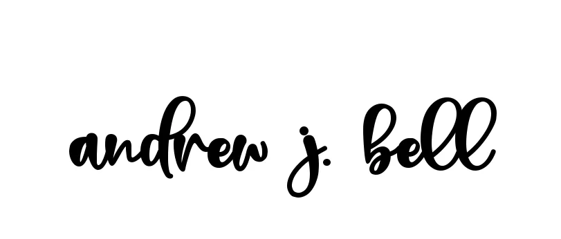 Handwritten Signature for Andrew-j.-bell - Style 136 Online