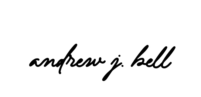 Handwritten Signature for Andrew-j.-bell - Style 137 Online