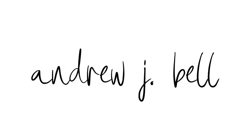 Handwritten Signature for Andrew-j.-bell - Style 146 Online