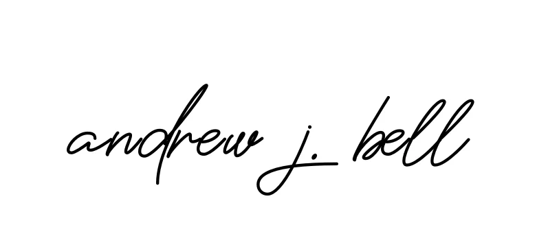 Handwritten Signature for Andrew-j.-bell - Style 150 Online