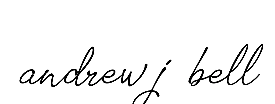 Handwritten Signature for Andrew-j.-bell - Style 151 Online