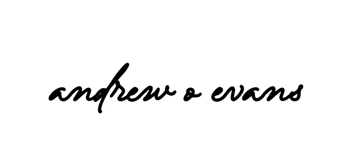 Handwritten Signature for Andrew-o-evans - Style 138 Online