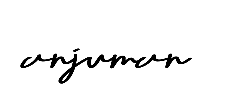 Handwritten Signature for Anjuman - Style 135 Online
