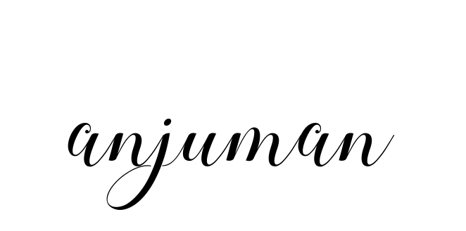 Handwritten Signature for Anjuman - Style 144 Online