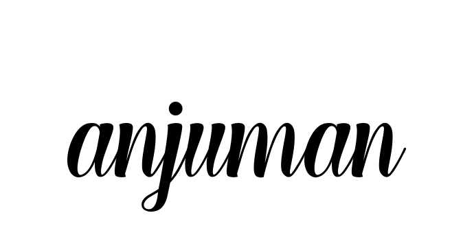Handwritten Signature for Anjuman - Style 148 Online