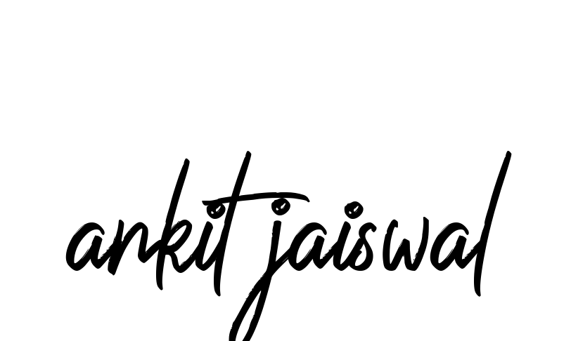 Handwritten Signature for Ankit-jaiswal - Style 149 Online