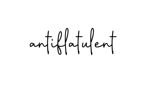 Antiflatulent signature