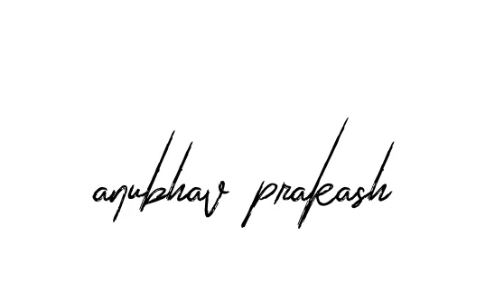 Handwritten Signature for Anubhav-prakash- - Style 133 Online