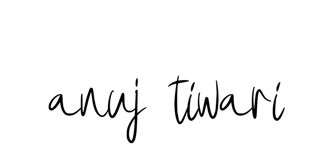 Handwritten Signature for Anuj-tiwari - Style 146 Online