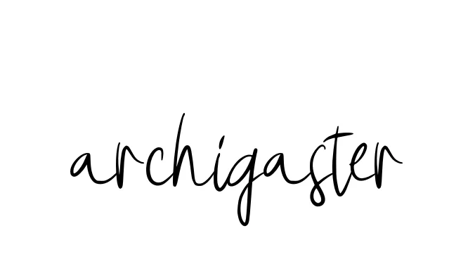 Handwritten Signature for Archigaster - Style 146 Online