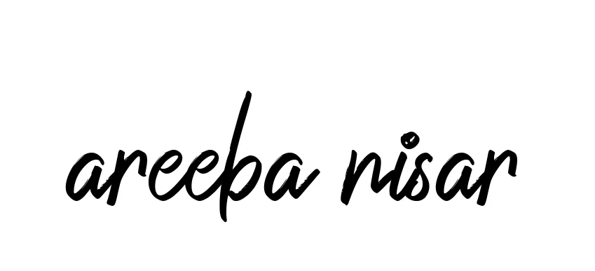 Handwritten Signature for Areeba-nisar - Style 149 Online