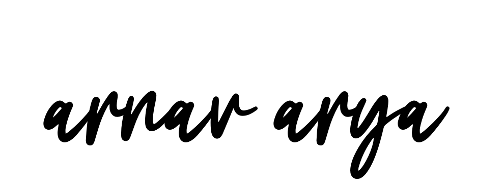 Arnav-arya signature