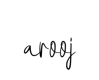 Arooj signature