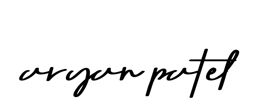 Handwritten Signature for Aryan-patel - Style 135 Online
