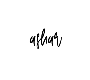 Handwritten Signature for Ashar - Style 143 Online