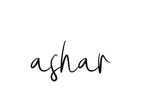 Handwritten Signature for Ashar - Style 146 Online