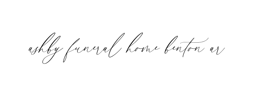 Handwritten Signature for Ashby-funeral-home-benton-ar - Style 134 Online