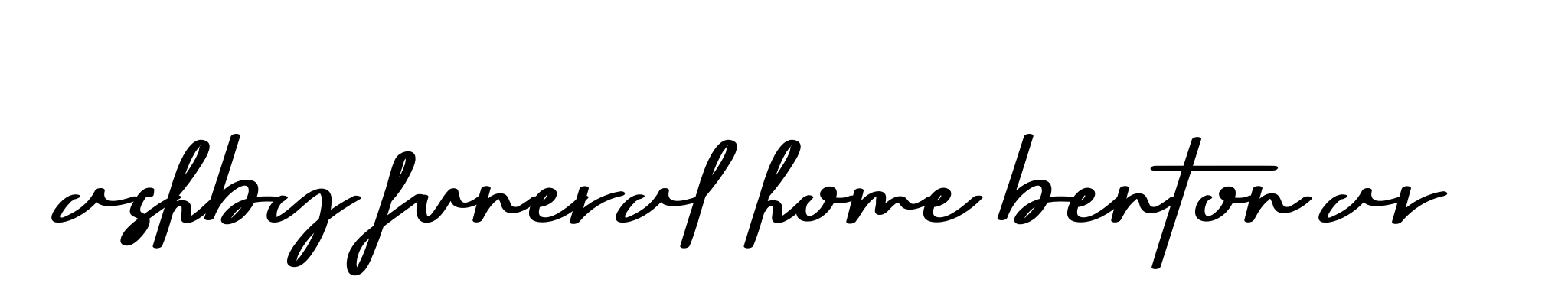 Handwritten Signature for Ashby-funeral-home-benton-ar - Style 135 Online