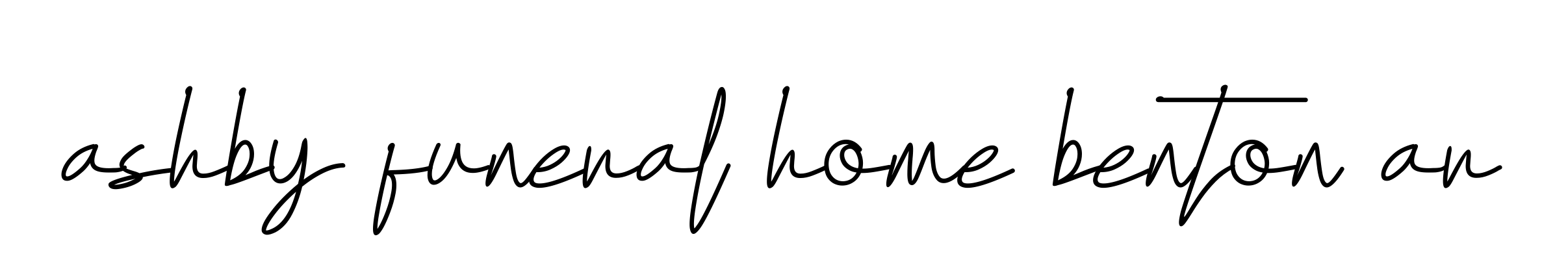 Handwritten Signature for Ashby-funeral-home-benton-ar - Style 155 Online