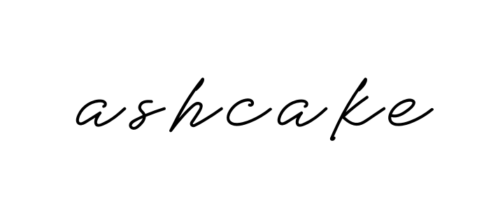 Handwritten Signature for Ashcake - Style 152 Online