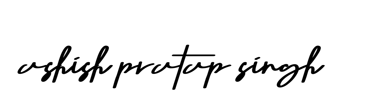 Handwritten Signature for Ashish-pratap-singh - Style 135 Online