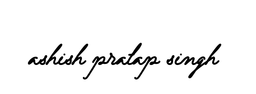 Handwritten Signature for Ashish-pratap-singh - Style 137 Online