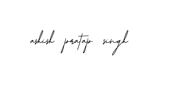 Handwritten Signature for Ashish-pratap-singh - Style 139 Online