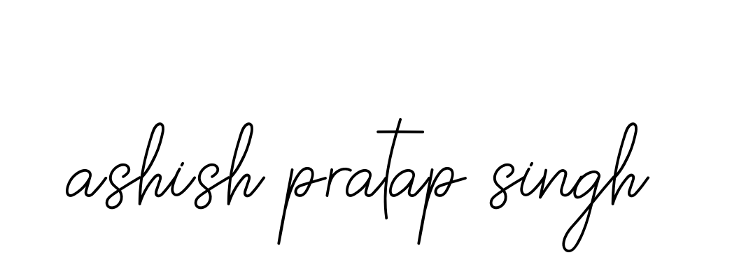 Handwritten Signature for Ashish-pratap-singh - Style 145 Online