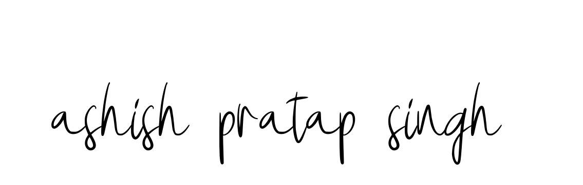 Handwritten Signature for Ashish-pratap-singh - Style 146 Online