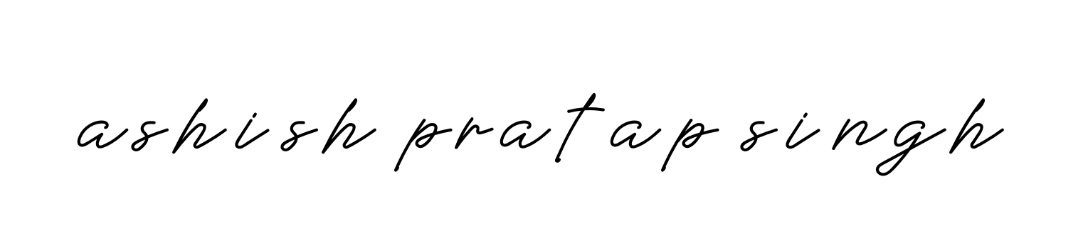 Handwritten Signature for Ashish-pratap-singh - Style 152 Online