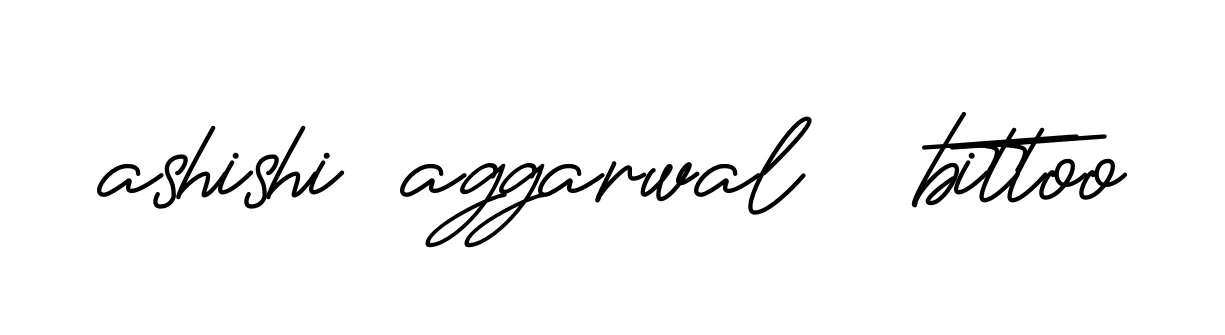Handwritten Signature for Ashishi-aggarwal--bittoo - Style 150 Online