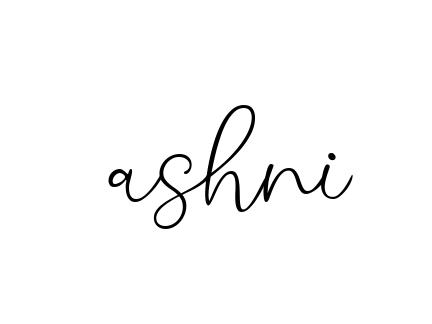 Ashni Signature Style TerselyRegular