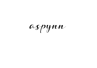 Aspynn signature