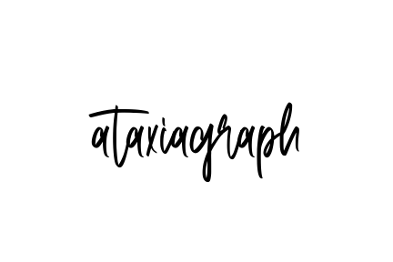 Handwritten Signature for Ataxiagraph - Style 143 Online