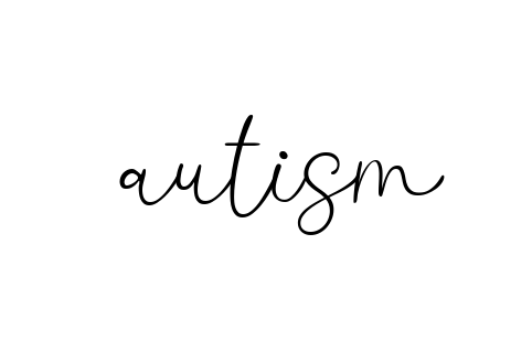 Handwritten Signature for Autism - Style 147 Online