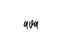 Handwritten Signature for Ava - Style 143 Online