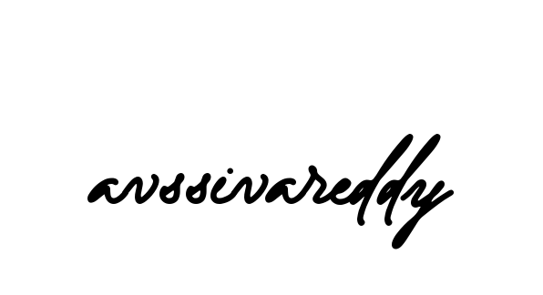 Handwritten Signature for Avssivareddy - Style 137 Online