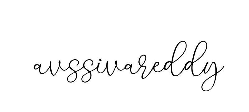 Handwritten Signature for Avssivareddy - Style 147 Online