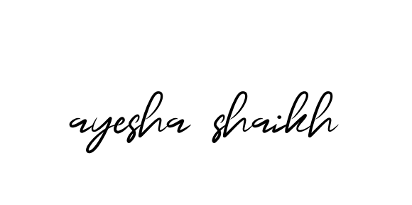 Ayesha-shaikh- signature